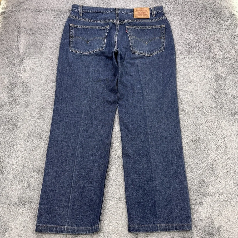 Levis 505 VTG Jeans Men 38x30 Blue Regular Straight Denim (99' VTG)‎